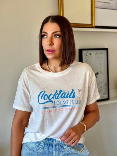 Cocktails Lounge Tee by Z Supply - theClothesRak