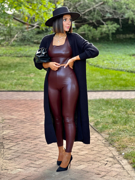 Commando Faux Leather Legging Oxblood theClothesRak