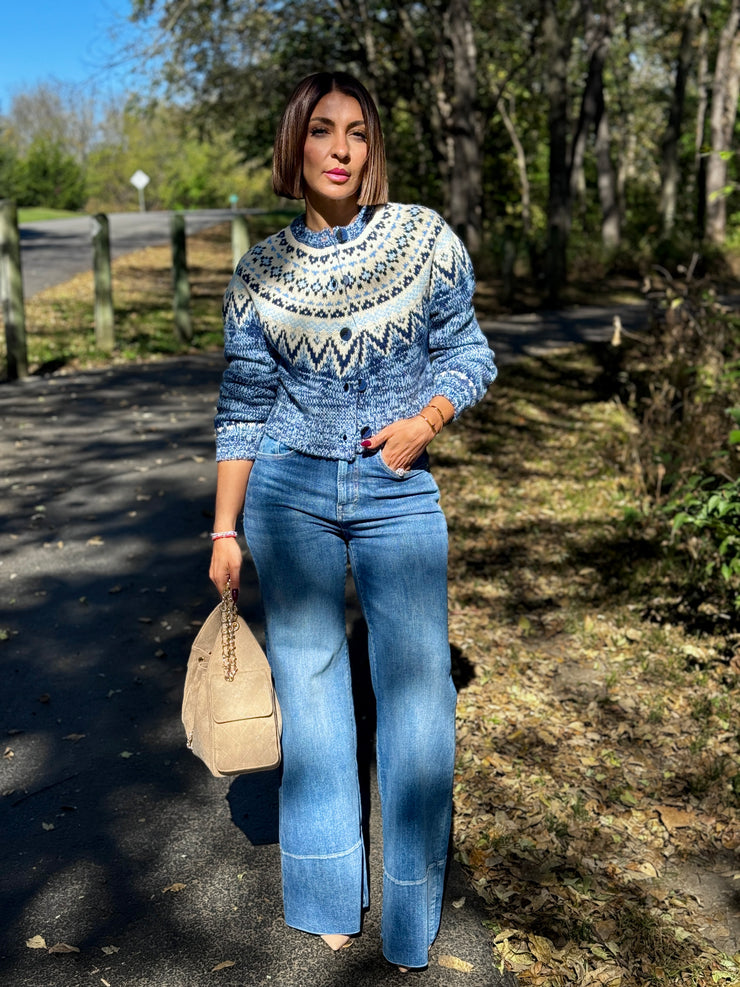 North Sea Fair Isle Cardigan by Z Supply