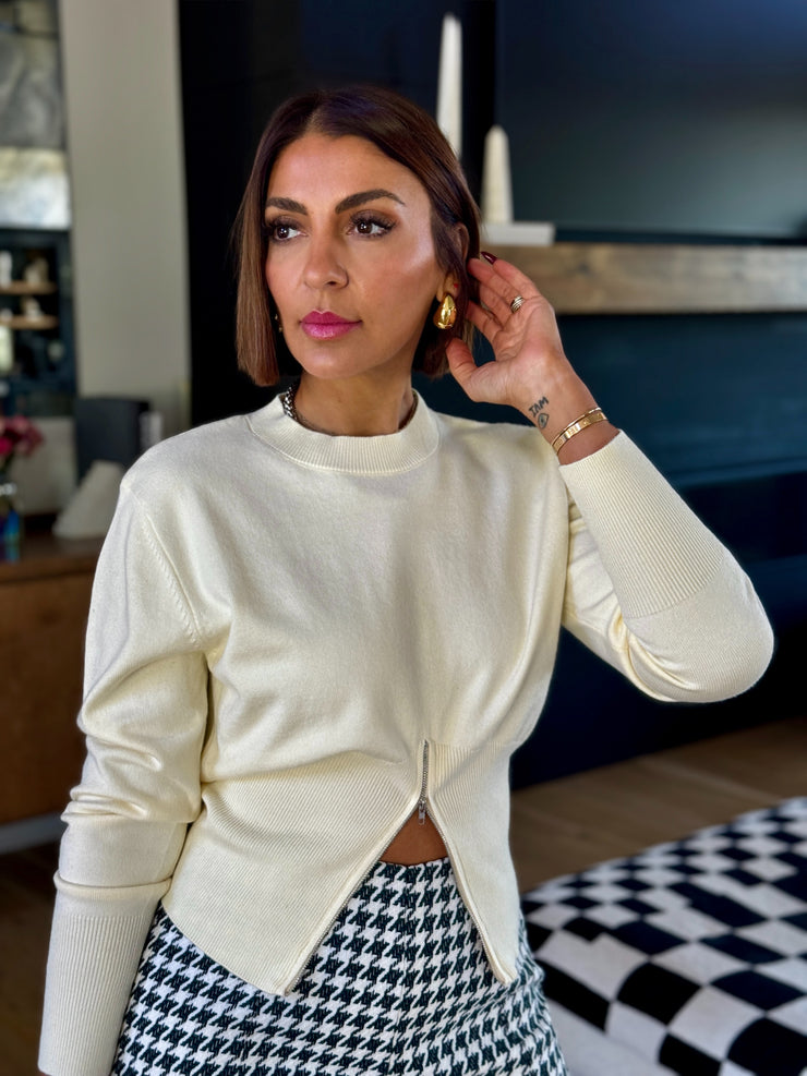 Lidia Sweater (Cream)