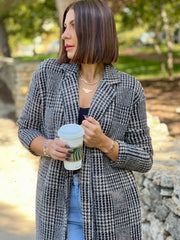 Mason Houndstooth Coat by Z Supply