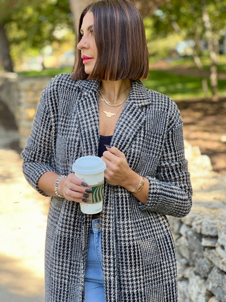 Mason Houndstooth Coat by Z Supply