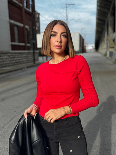 Miranda Top (Red)