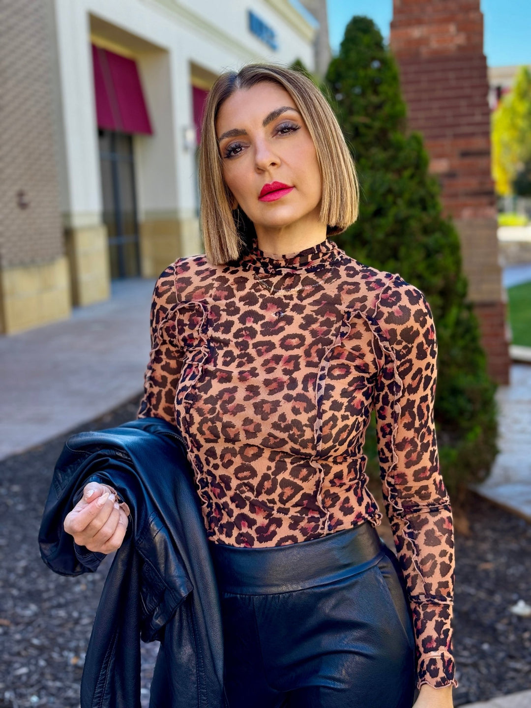 フリーピープル Free People Charlie Printed Mesh Top レディース シャツ トップス Luna Dot Free People Charlie Printed Mesh Top in Luna Dot | REVOLVE