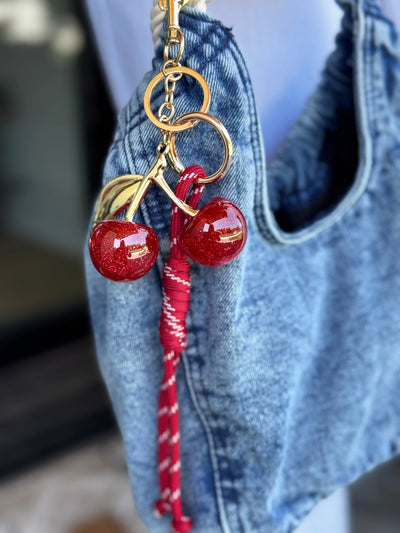 Cherry Bag Charm - theClothesRak