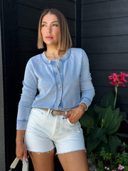 Daily Knit Denim Cardigan by Z Supply - theClothesRak