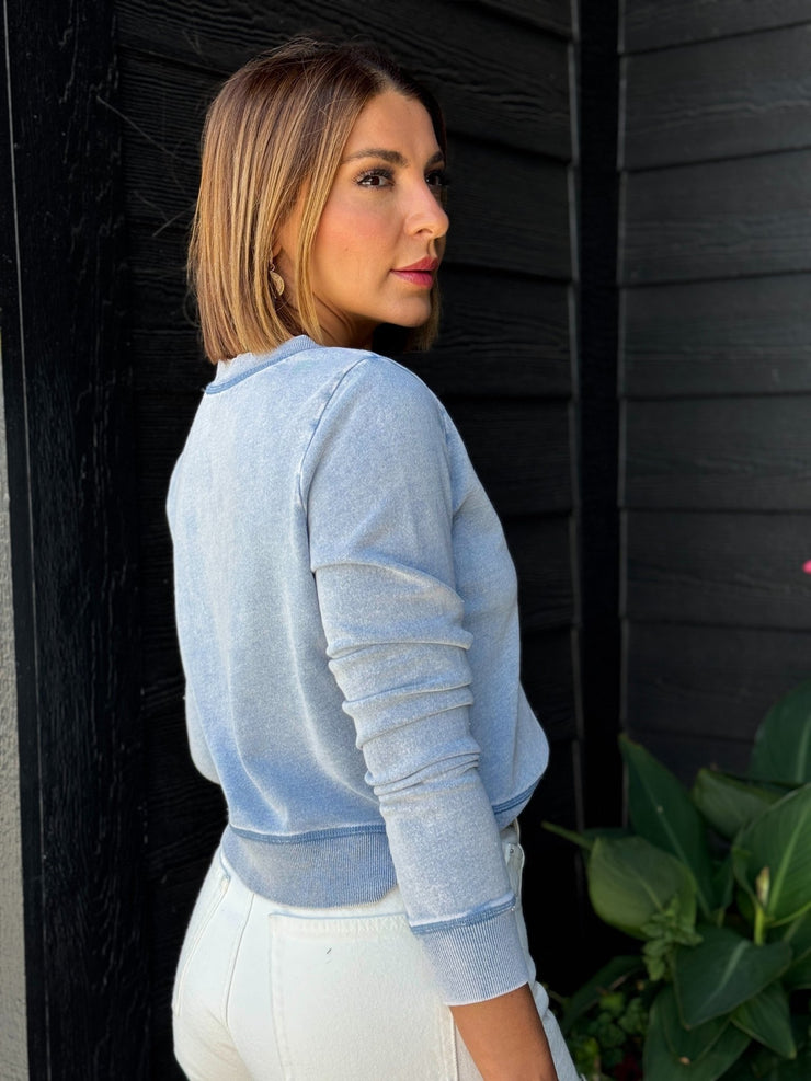 Daily Knit Denim Cardigan by Z Supply - theClothesRak