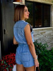 Dash Denim Romper by Z Supply - theClothesRak