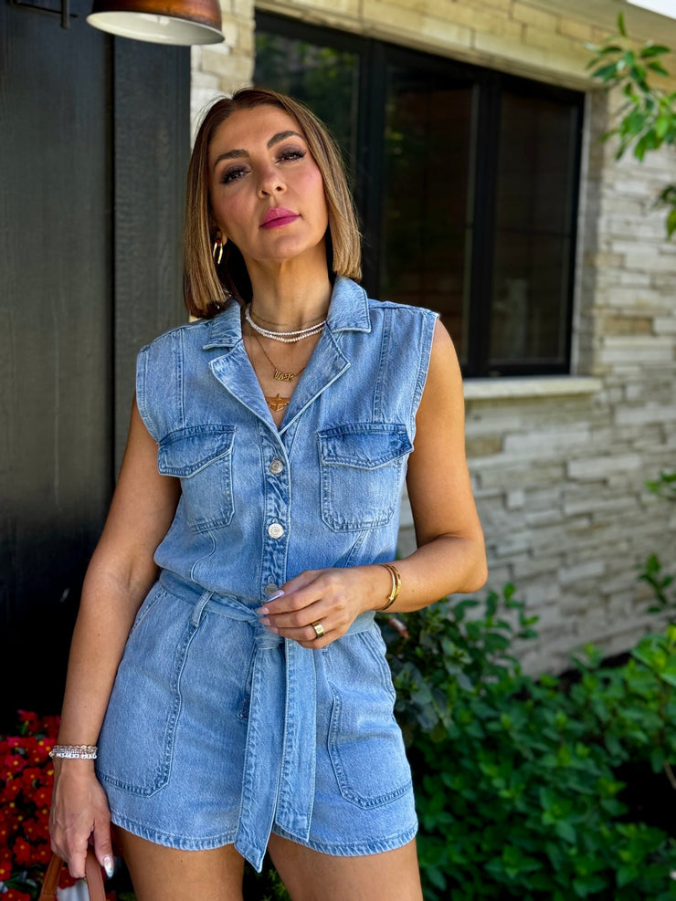 Dash Denim Romper by Z Supply - theClothesRak