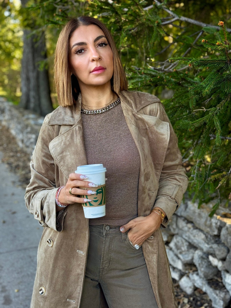 Dorian Suede Trench by Z Supply - theClothesRak