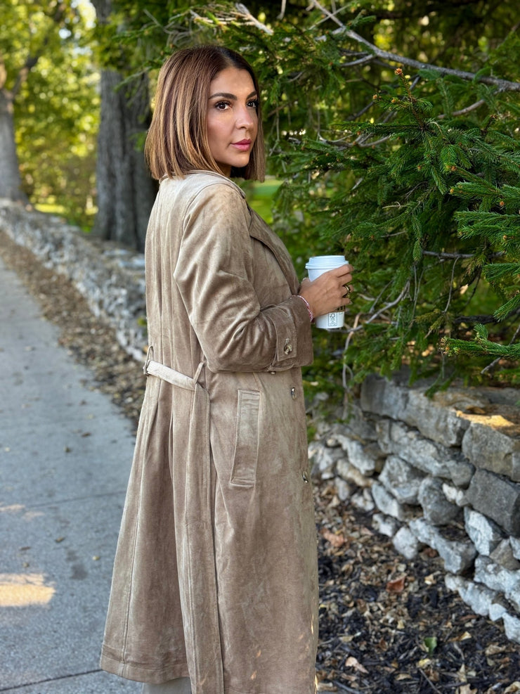 Dorian Suede Trench by Z Supply - theClothesRak