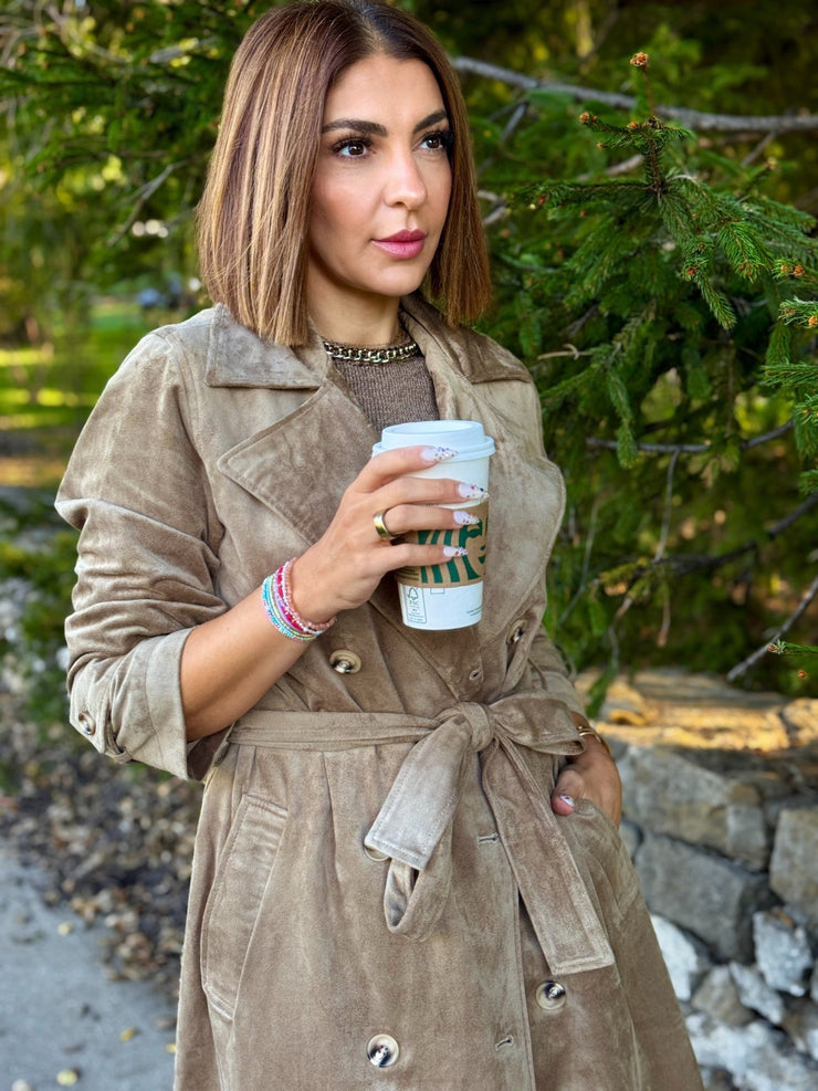 Dorian Suede Trench by Z Supply - theClothesRak