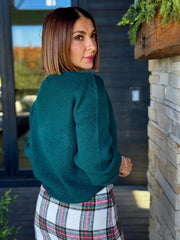 Eliza Cardigan (Hunter Green) - theClothesRak