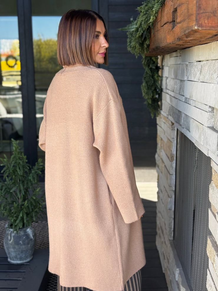 Ellie Cardigan (Camel) - theClothesRak