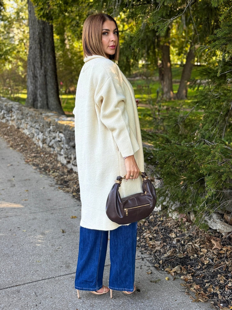 Ellie Cardigan (Cream) - theClothesRak