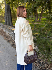 Ellie Cardigan (Cream) - theClothesRak