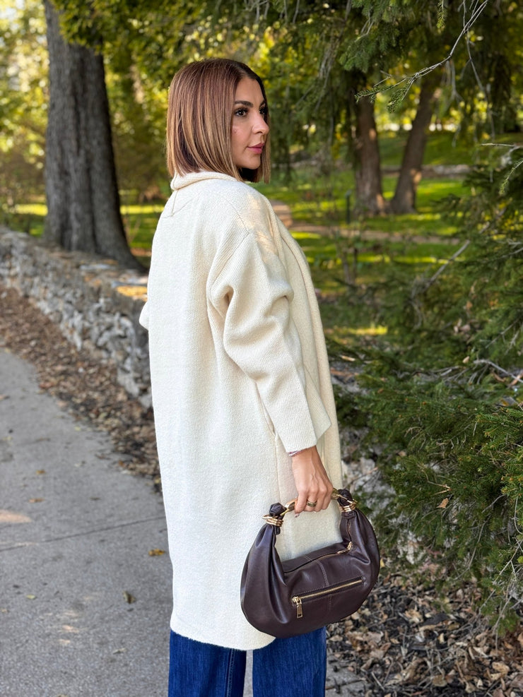 Ellie Cardigan (Cream) - theClothesRak