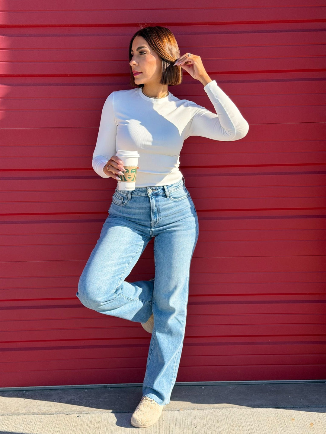 Erika Tee (White) – theClothesRak