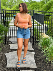 Everyday Hi-Rise Denim Short by Z Supply - theClothesRak
