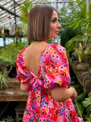 Hannah Elastic Waist Mini Dress (Daisy Days) by Buddy Love - theClothesRak
