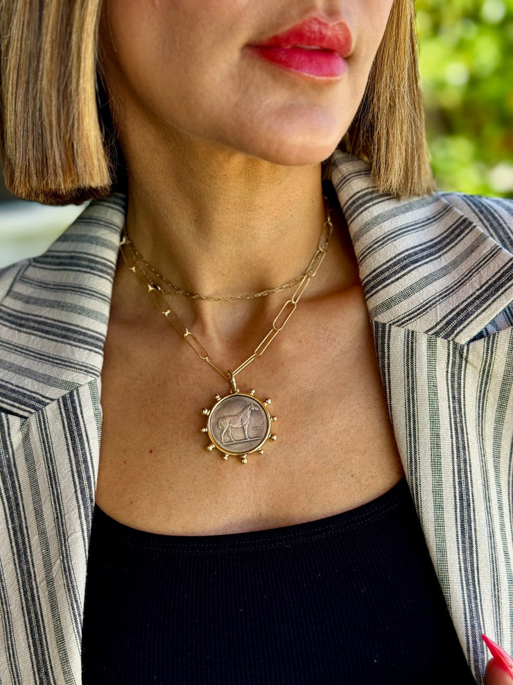 Horse Pendant Necklace - theClothesRak