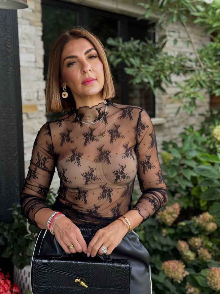 Liesel Top (Black) - theClothesRak