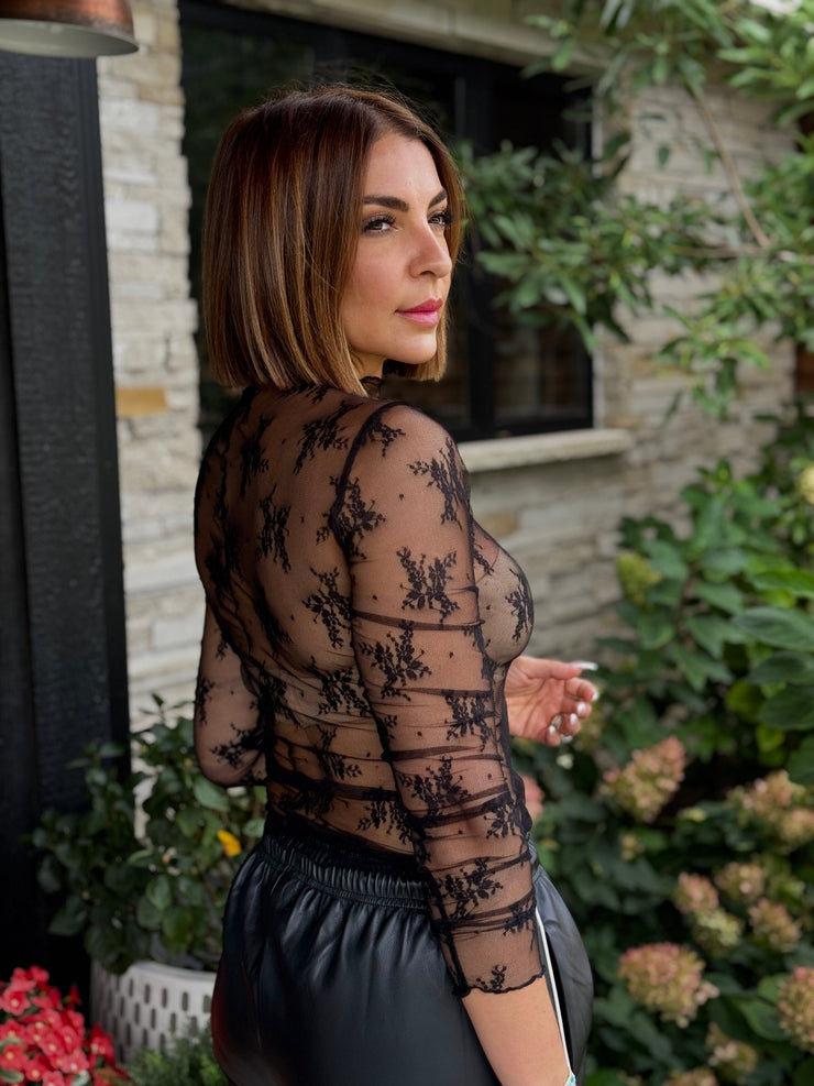 Liesel Top (Black) - theClothesRak