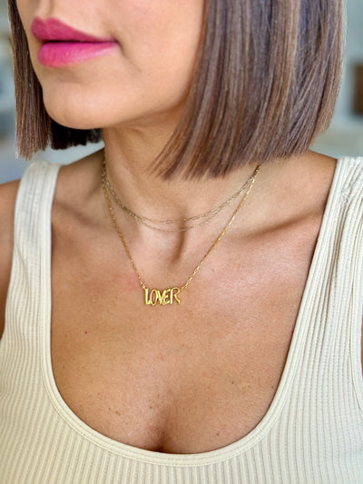 Love Letters Necklace by Sierra Winter - theClothesRak