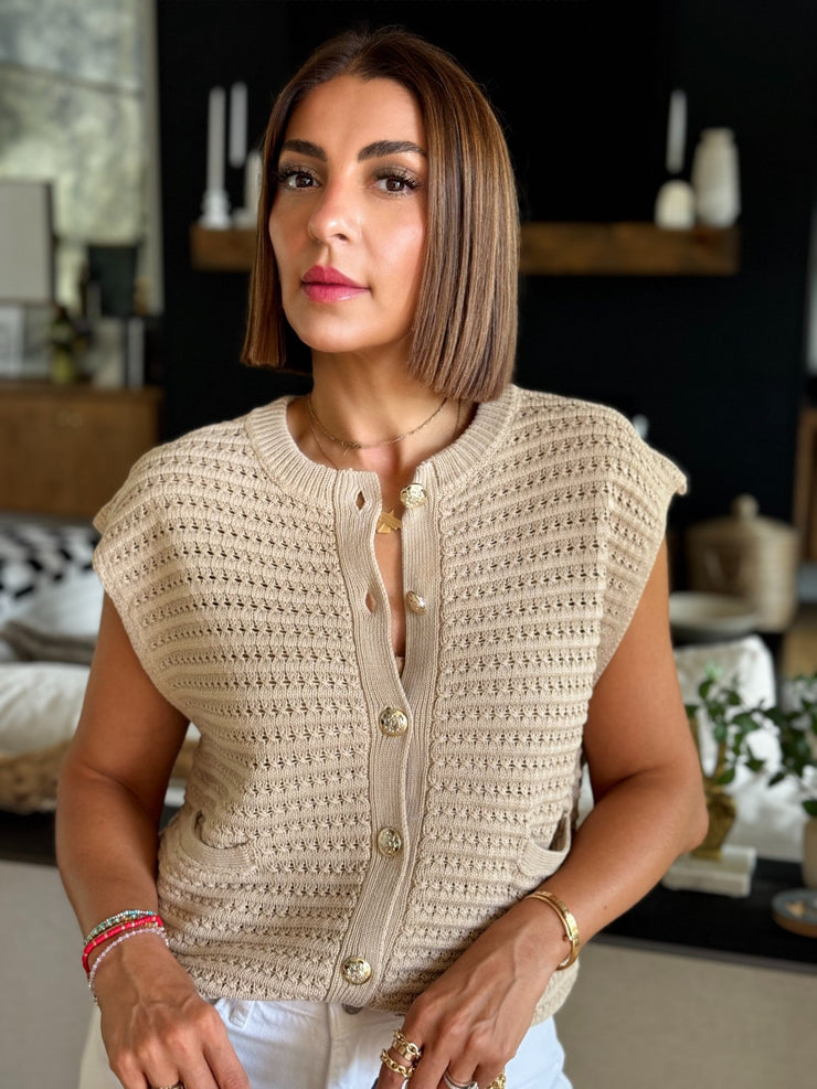 Luz Sweater Vest - theClothesRak