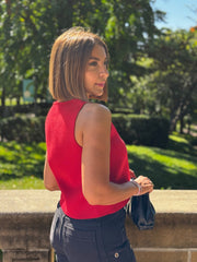 Mira Vest (Red) - theClothesRak