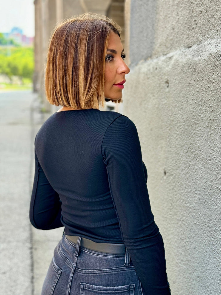 Miranda Top (Black) - theClothesRak