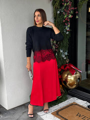 Northpointe Satin Midi Skirt by Z Supply - theClothesRak