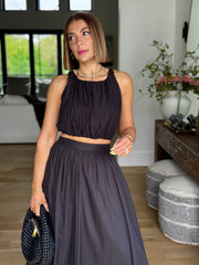 Raina Skirt (Black) - theClothesRak