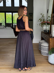 Raina Skirt (Black) - theClothesRak