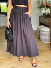 Raina Skirt (Black) - theClothesRak