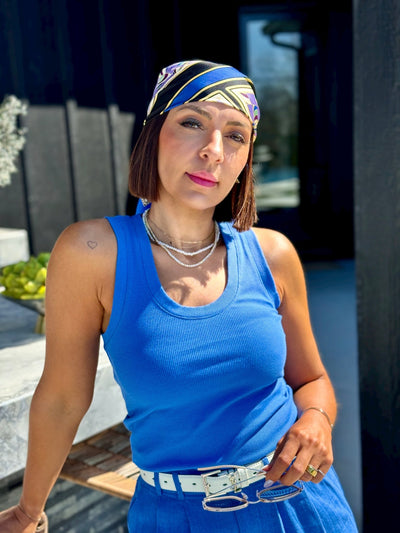 Sirena Rib Tank by Z Supply (Blue Wave) - theClothesRak