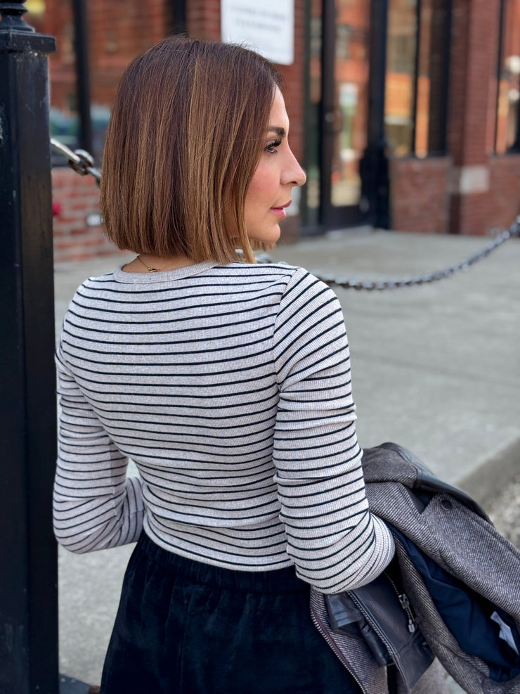 Stella Stripe Henley by Z Supply - theClothesRak