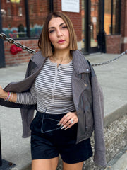 Stella Stripe Henley by Z Supply - theClothesRak