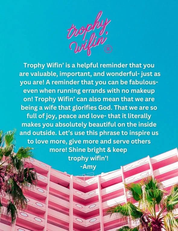Trophy Wifin' Sweatshirt - theClothesRak