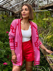 Varsity Cardigan Dress (Lovey Dovey) by Buddy Love - theClothesRak