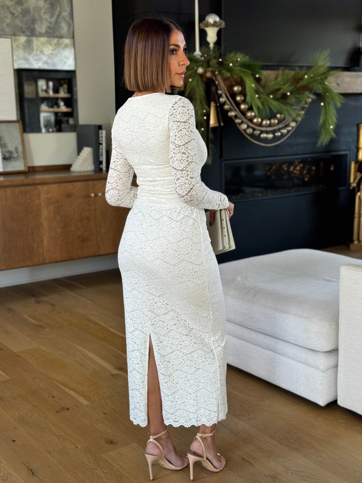 Via Lace Midi Skirt by Z Supply - theClothesRak