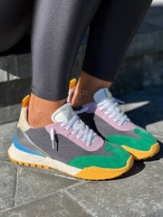 Brooklyn Sneaker by Oncept (Storm Grey Multi) - theClothesRak