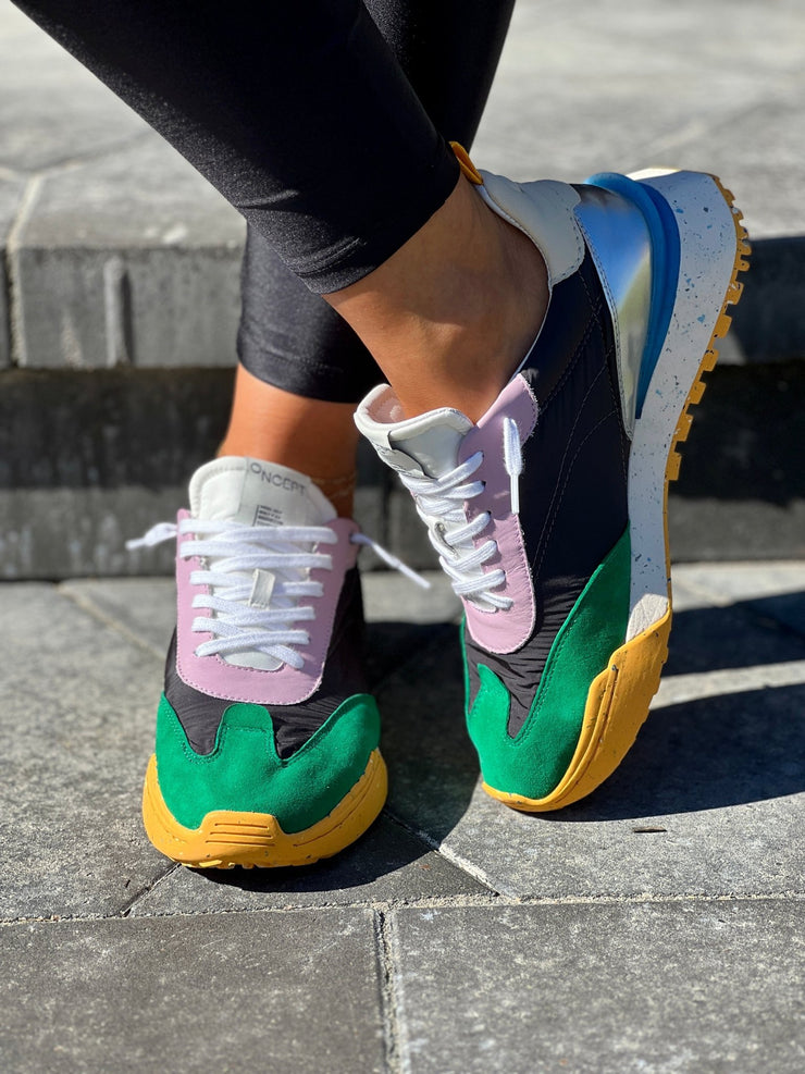 Brooklyn Sneaker by Oncept (Storm Grey Multi) - theClothesRak
