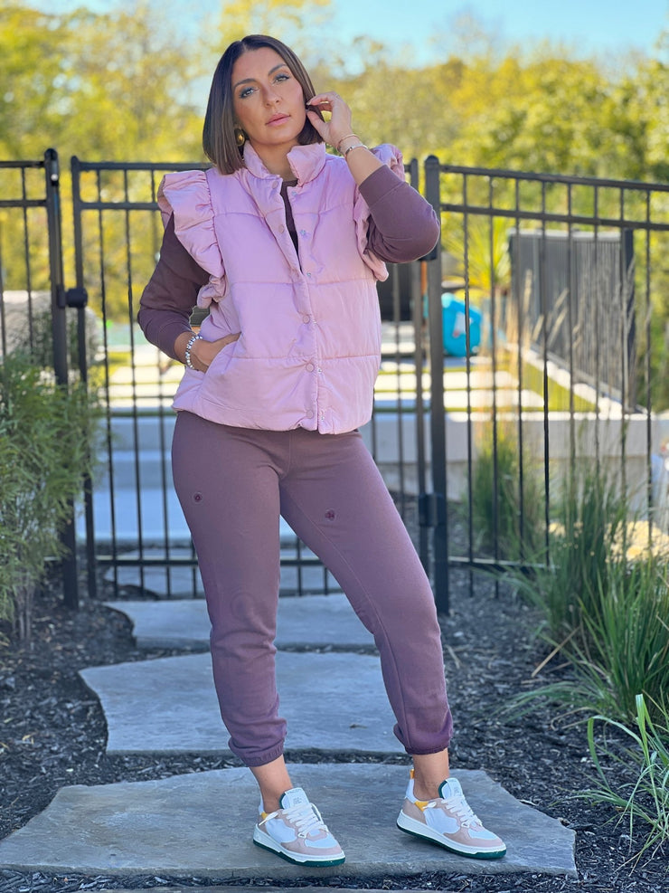 Classic Gym Sweatpant Jogger (Dark Truffle) by Z Supply - theClothesRak