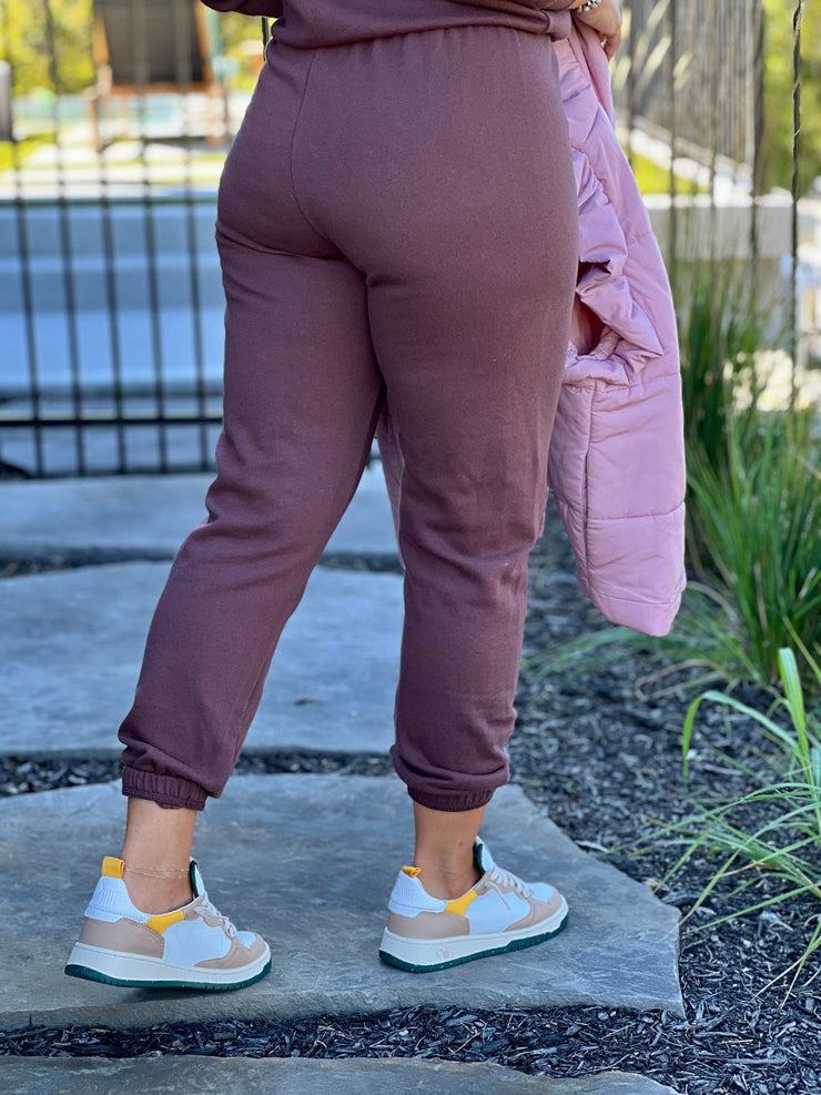 Classic Gym Sweatpant Jogger (Dark Truffle) by Z Supply - theClothesRak