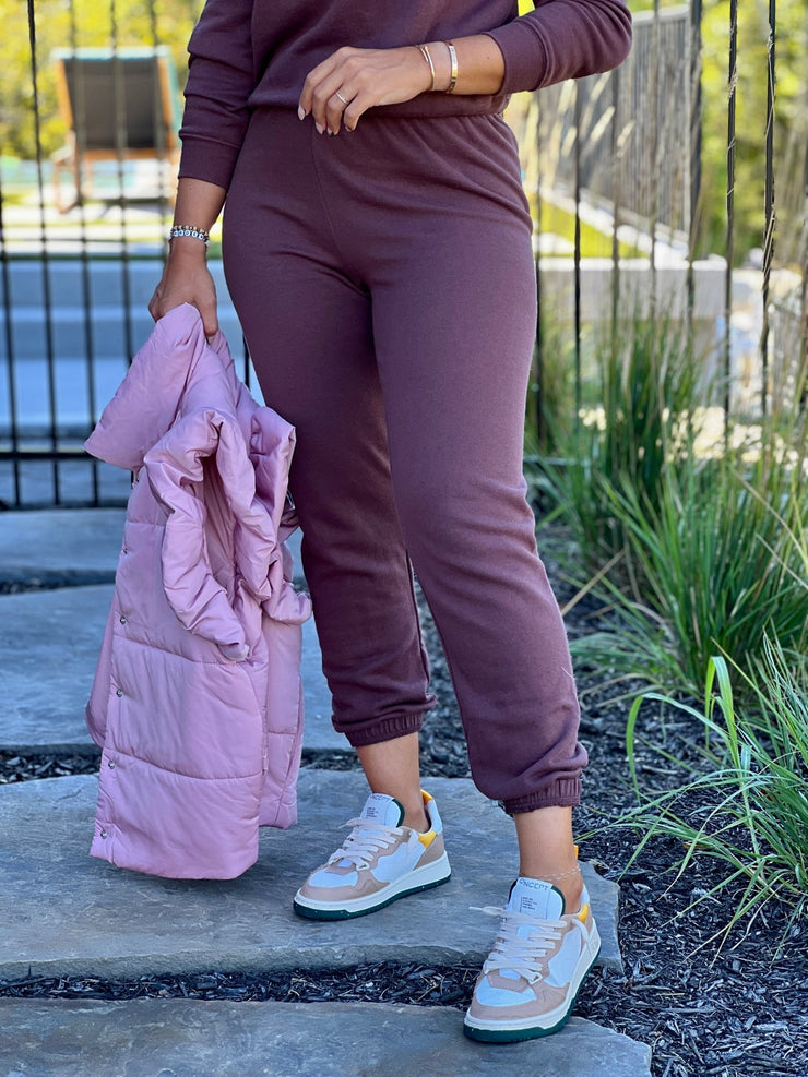 Classic Gym Sweatpant Jogger (Dark Truffle) by Z Supply - theClothesRak