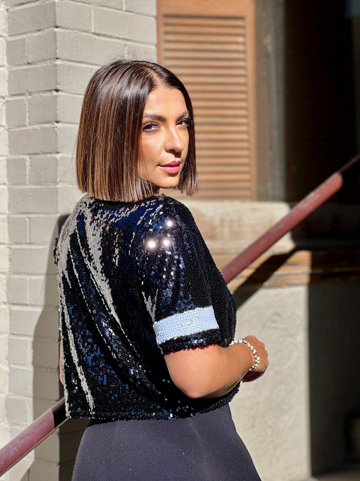 Game Day Top (Black) - theClothesRak