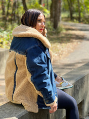 Holly Cozy Denim Jacket by Free People - theClothesRak
