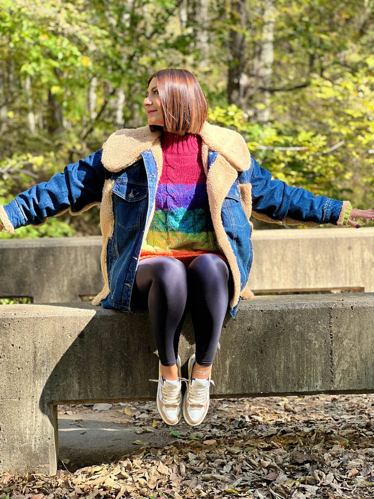 Holly Cozy Denim Jacket by Free People - theClothesRak