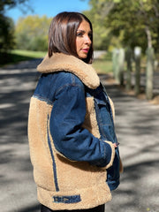 Holly Cozy Denim Jacket by Free People - theClothesRak